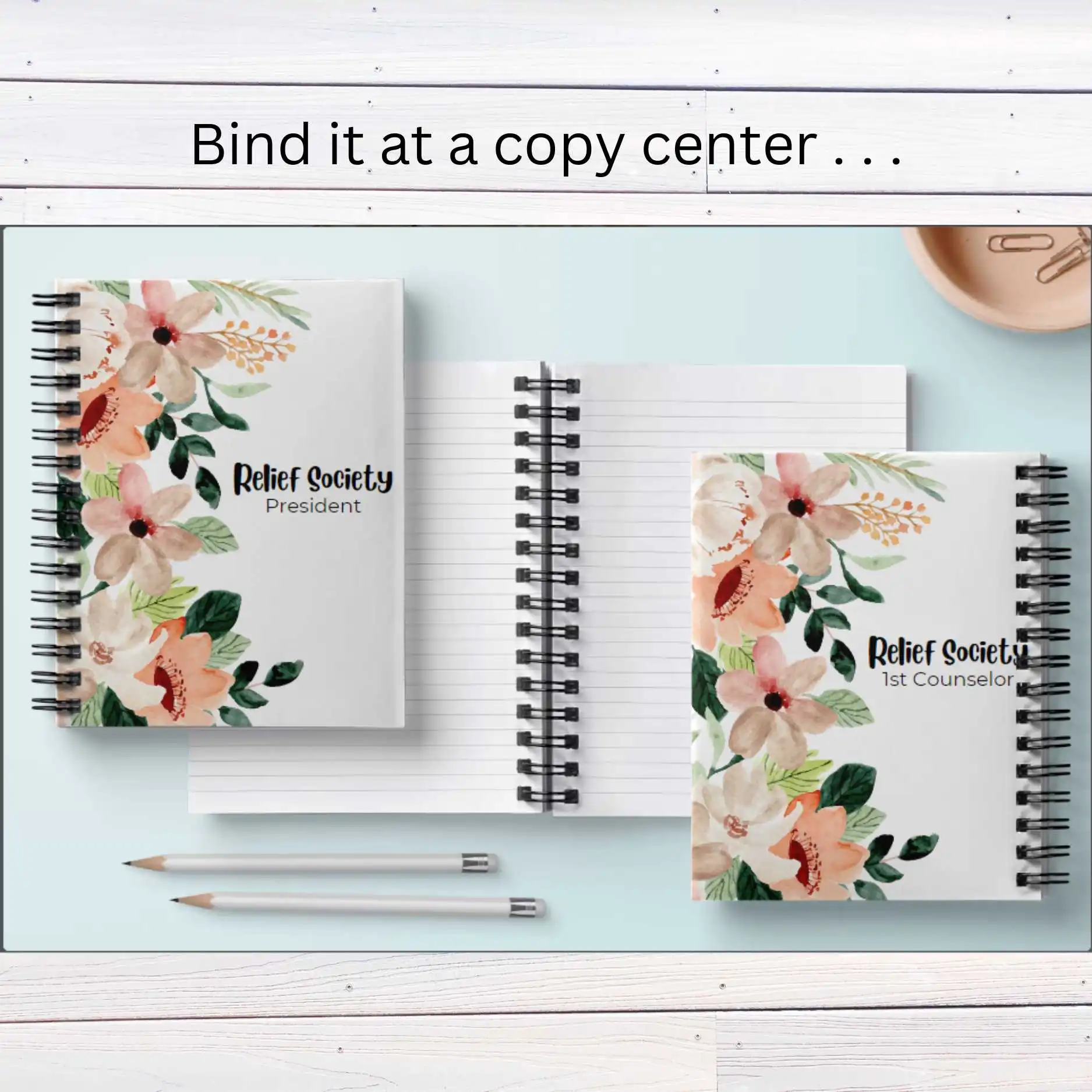 Relief Society Binder Cover plus Bonus Divider Pages | Latter-day Saint - Image 3