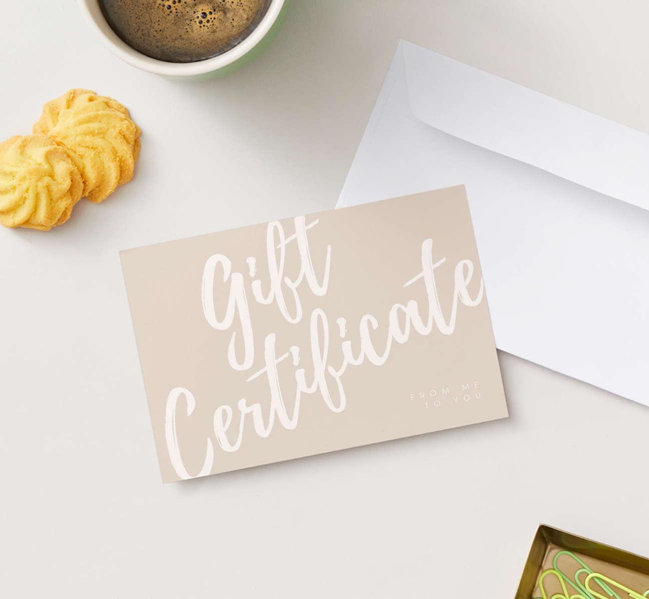 Gift Certificate - Great Gift, Immediate Gift